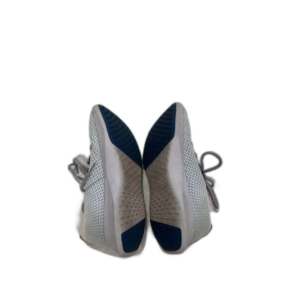 Allbirds Tree Dasher White with Blue shoes size 10